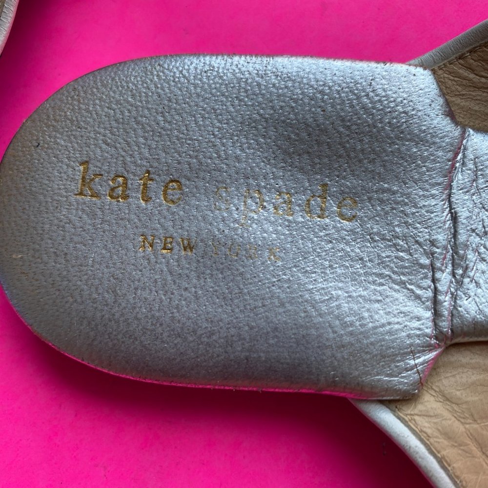 KATE SPADE LEATHER SANDALS - Picture 10 of 10